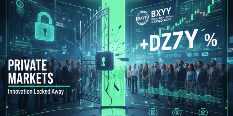 Is Destiny Tech 100 Inc. (DXYZ) the Closest Way to Invest in SpaceX Today?