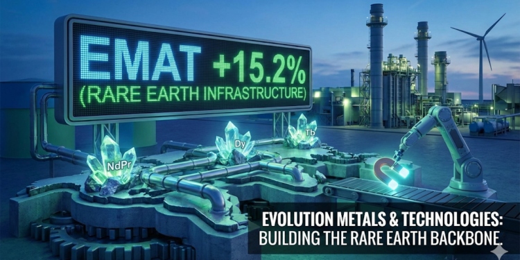 Evolution Metals & Technologies (EMAT) Is Not Just a Stock, It Is a Rare Earth Infrastructure Play