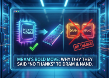 Here’s Why Everspin (MRAM) Said “No Thanks” to DRAM and NAND