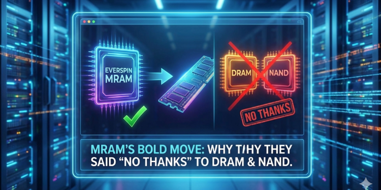 Here’s Why Everspin (MRAM) Said “No Thanks” to DRAM and NAND