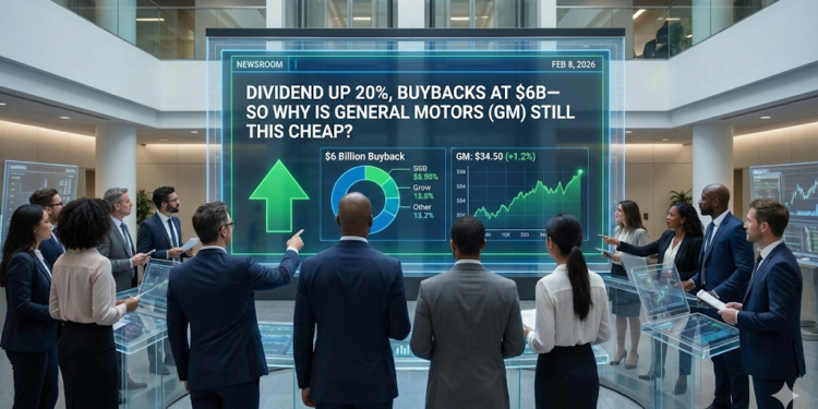 Dividend Up 20%, Buybacks at $6B—So Why Is General Motors Company (GM) Still This Cheap?