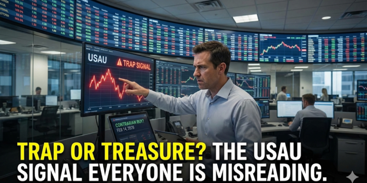 U.S. Gold Corp. (USAU) Just Triggered the Classic Small-Cap Trap Signal… and That’s Exactly Why It’s Interesting