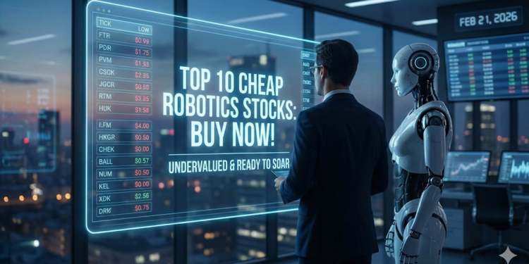 Top 10 Cheap Robotics Stocks To Buy Now