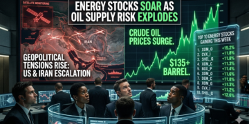 Top 10 Energy Stocks Gaining This Week as Oil Prices Surge