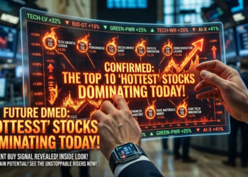 Top 10 Hottest Stocks Dominating the Market Today