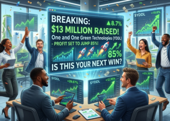 One and One Green Technologies (YDDL) Raises $13M as Profit Set to Jump 85%!