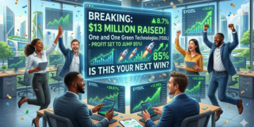 One and One Green Technologies (YDDL) Raises $13M as Profit Set to Jump 85%!