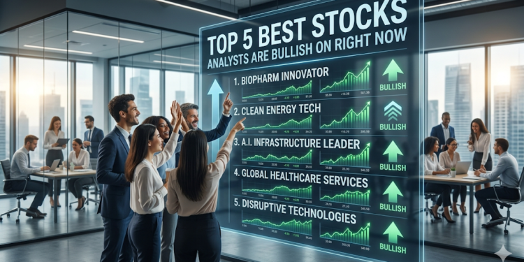 Top 5 Best Stocks Analysts Are Bullish On Right Now