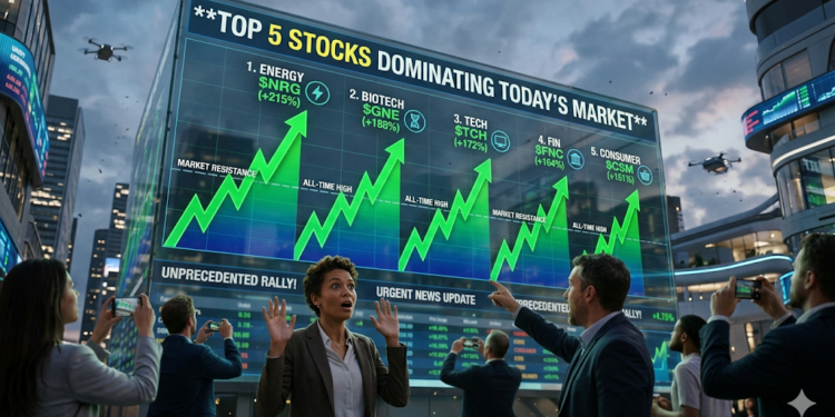 Top 5 Stocks Dominating Today’s Market