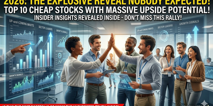 Top 10 Cheap Stocks for 2026 With Massive Upside Potential
