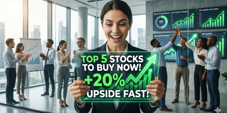 Top 5 Stocks to Buy Now That Could Deliver 20%+ Upside Fast