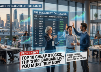 Top 10 Cheap Large-Cap Stocks Under $100 to Buy Now