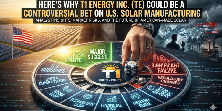 Here’s Why T1 Energy (TE) Could Be a Controversial Bet on U.S. Solar Manufacturing
