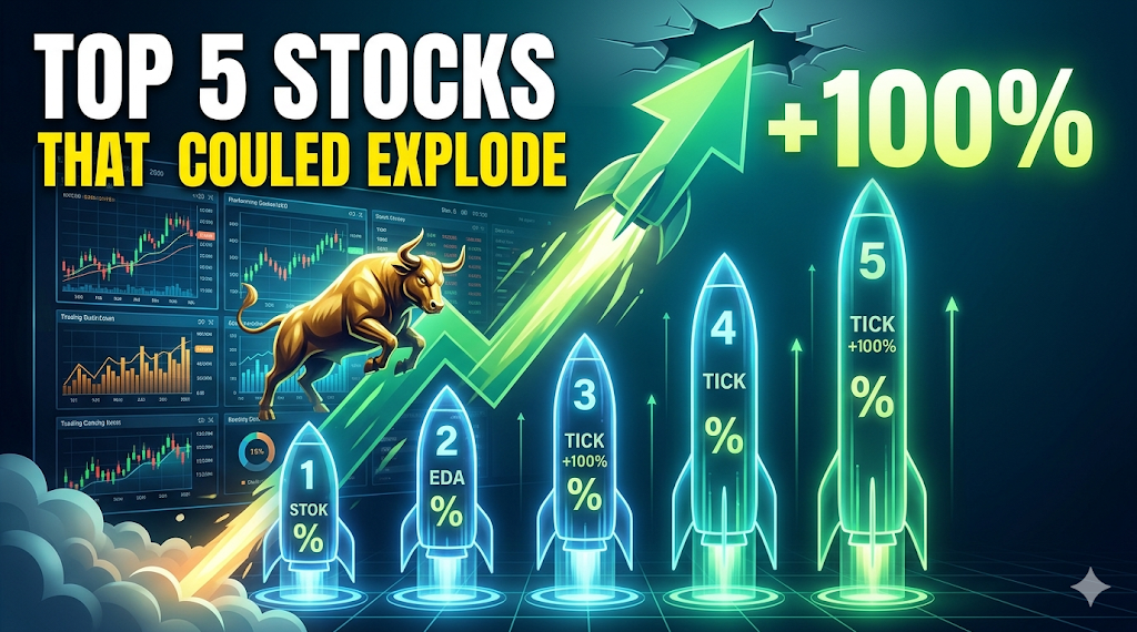 Top 5 Stocks That Could Explode 100%