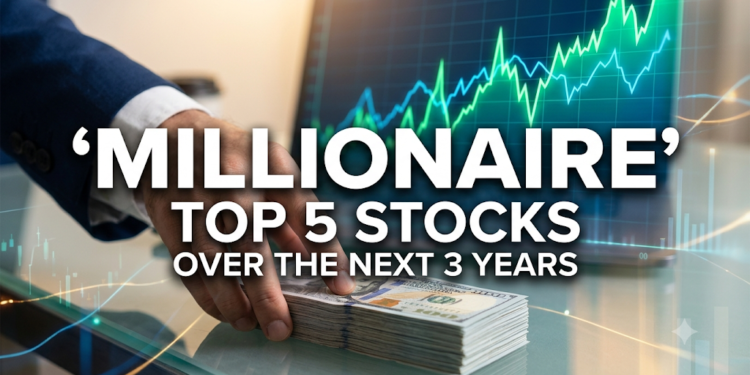 Top 5 Stocks That Could Make You a Millionaire Over the Next 3 Years