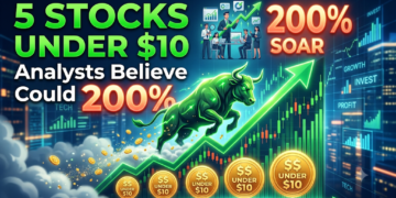 5 Stocks Under $10 Analysts Believe Could Soar 200%