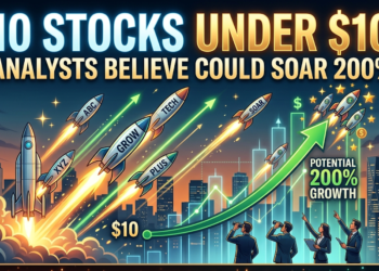 10 Stocks Under $10 Analysts Believe Could Soar 200%