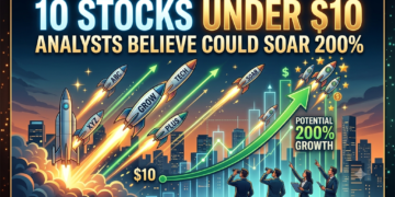 10 Stocks Under $10 Analysts Believe Could Soar 200%