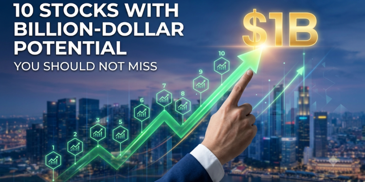10 Stocks With Billion-Dollar Potential You Should Not Miss