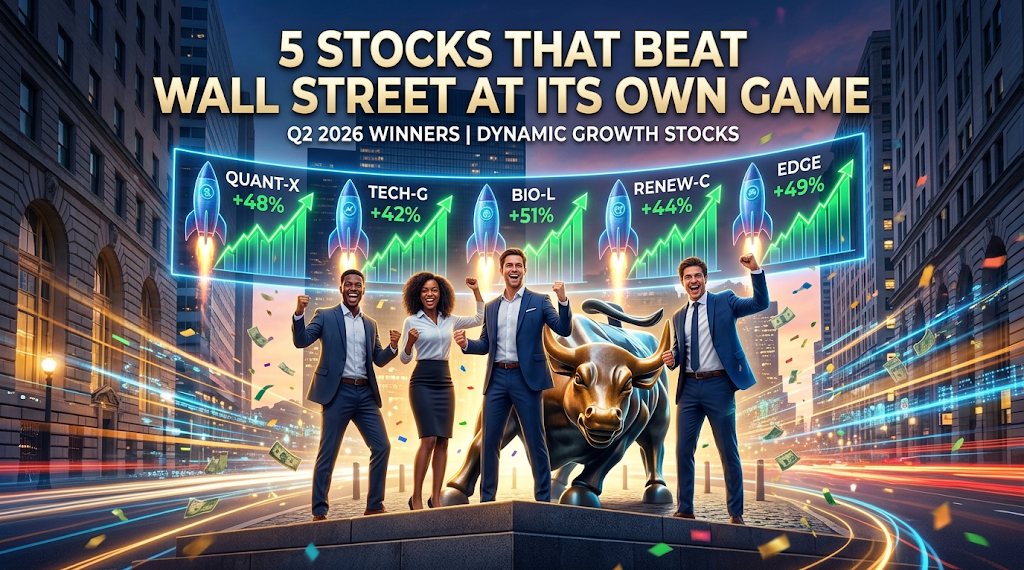 5 Stocks That Beat Wall Street at Its Own Game in Q2 2026