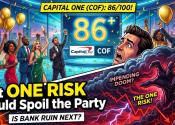 Capital One (COF) Scored 86 Out of 100—But One Risk Could Spoil the Party