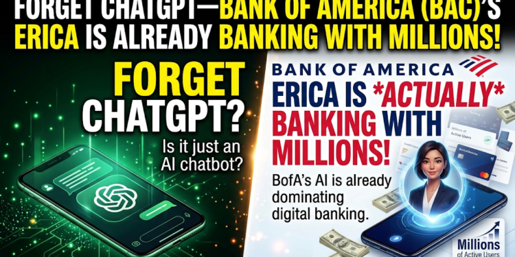 Forget ChatGPT—Bank of America (BAC)’s Erica Is Already Banking With Millions